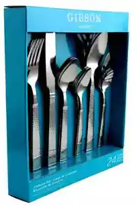 Gibson Prato Set di Posate 24 Pezzi in Acciaio Inox - Servizio per 4 - Foto 1 di 3