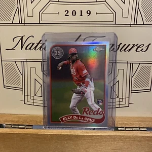 2024 Topps Chrome Elly De La Cruz Rookie RC 1989 Insert #89CB-11 SP - Picture 1 of 2