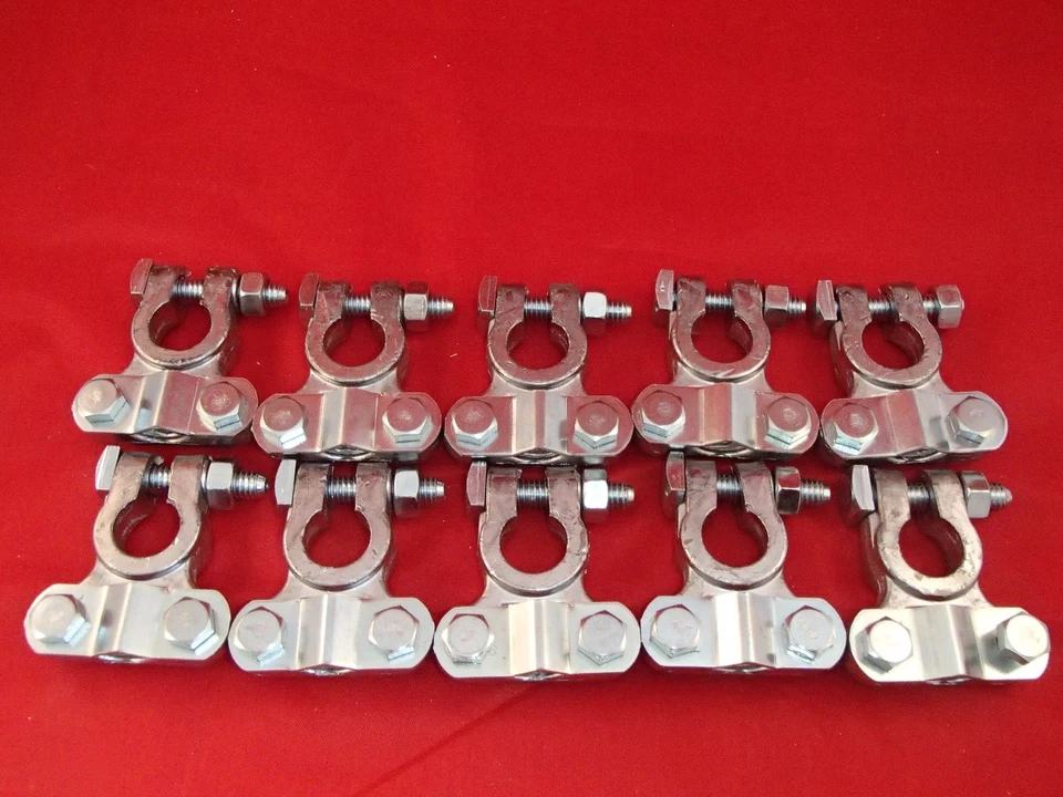 10 PC. DEKA 00370 Heavy-Duty Top Post Battery Terminal CABLE END Universal - Image 1 of 1