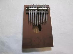 Vintage Handmade Kalimba Thumb Piano Finger Harp 10 Key - Picture 1 of 8