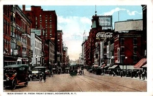 Cartel de Coca Cola de Front Street Rochester Nueva York de Nueva York - Imagen 1 de 2