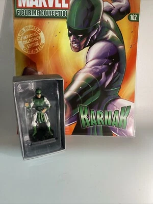 Figura Eaglemoss The Classic Marvel Colección Karnak Edición 162 con revista Foto 1 de 4