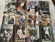 Vintage Complete Set Of 1998 Reminisce Magazines.includes EXTRAS. Set Of 12