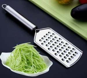 Cheese Grater Zester Stainless Steel Handheld Food Slicer Shredder Vegetables - Picture 1 of 5