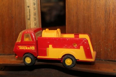 Vintage 1970's Tonka Toy Pressed Steel 18 Fire Truck - Image 1 of 4