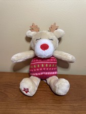 American Girl Bitty Baby Bitty’s Reindeer Friend Fair Isle Holiday Beanie 8” EUC