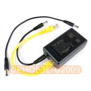 Gigabit 802.3at 24Watt Active PoE Splitter 48V to 12V 2A Power Over Ethernet - Picture 1 of 7