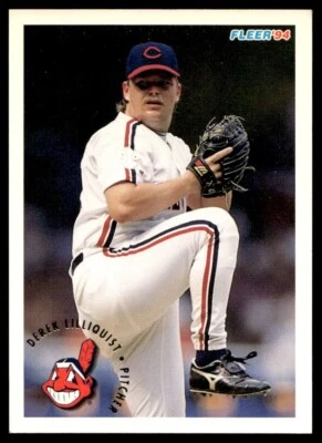 1994 Fleer Derek Lilliquist Cleveland Indians #110 - Image 1 of 2