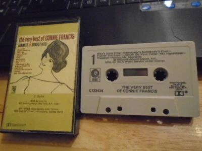 RARE OOP Connie Francis CASSETTE TAPE Very Best pop Everbody's Somebody's Fool ! Foto 1 de 2