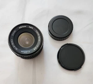 Albinar ADG 52mm Lens 1:28mm - f=28mm with 2 Caps and Case - Picture 1 of 9