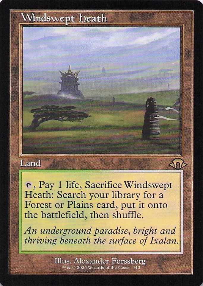 Windswept Heath (Retro Frame) Modern Horizons 3 Regular - Image 1 of 1