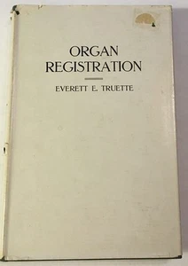 Organ Registration, a Comprehensive Treatise on the Distinctive Quality of Ton.. - Imagen 1 de 1