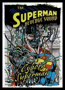 2025 UD Fleer Brilliants Superman Revenge Squad RS-8 Cyborg Superman - Picture 1 of 2