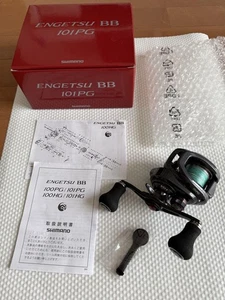 SHIMANO 22 ENGETSU BB 101 PG (Left) Baitcast Reel 5.5:1 Fishing Reel near mint - Picture 1 of 24