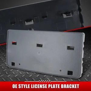 FOR 17-20 AUDI A3 FRONT BUMPER LICENSE PLATE MOUNTING BRACKET KIT TAG HOLDER - Foto 1 di 4