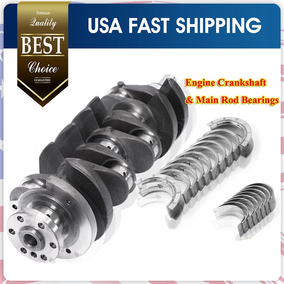 Crankshaft Main Rod Bearings For Chevy Equinox GMC Saturn 2.4L 12578182,12591093 - Image 1 of 4