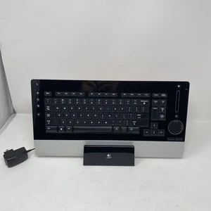 Logitech DiNovo Edge Wireless Bluetooth Keyboard & Charging Dock Y-RAY81 - Picture 1 of 14