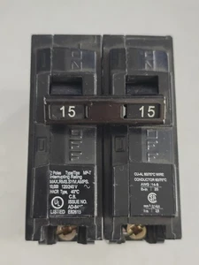 MURRAY 15A 120/240V 2-POLE MP-T TYPE CIRCUIT BREAKER MP215 New - Picture 1 of 4