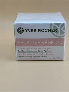 Yves Rocher  Sensitive Vegetal Cream 1.6 fl.oz. Smoothing hydrating anti-redness - Picture 1 of 7