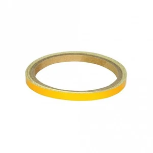 Bike It Universal Motorcycle 7mm Wheel Rim Stripes - Gold (Reflective) - Picture 1 of 1