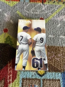 61* Mickey Mantle, Roger Maris HBO FYC (2001) Studio Screener VHS, Very Rare* - Picture 1 of 5