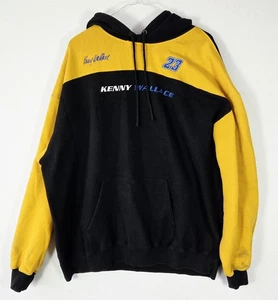 Sudadera con capucha retro Kenny Wallace Nascar de colección para hombre talla 2XL Y2K #23  - Imagen 1 de 7