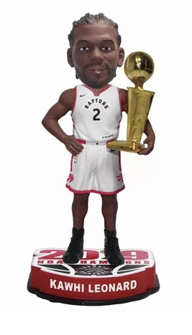 Kawhi Leonard Toronto Raptors 2019 NBA Champions Bobblehead NBA Cover
