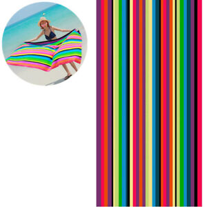 Travel Towel Striped Extra Large Microfibre Lightweight Beach Towel Quick Dry