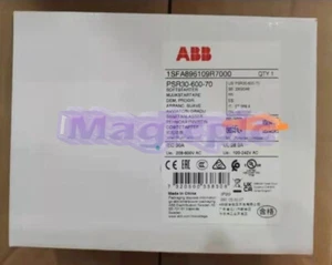 1pc ABB PSR30-600-70 Soft Starter 30A - Picture 1 of 2