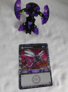 BAKUGAN Geogan Rising DARKUS "MUTASECT" Geogan B2300 & card 180_RA_SG - Picture 1 of 4