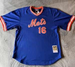 Authentic Dwight "Doc" Gooden New York Mets 1986 Pullover Jersey Sz. 48 XLT Rare - Picture 1 of 17