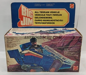 BIG JIM ALL TERRAIN VEHICLE CARRO MANGIA OSTACOLI MATTEL VINTAGE 1982 NEW IN BOX - Picture 1 of 19