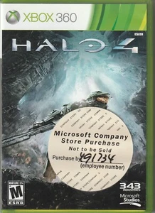Halo 4 (Microsoft Xbox 360, 2012) RARE Microsoft Company Store Purchase - Picture 1 of 1
