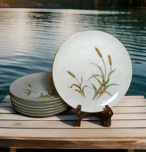 7 September Song by Sango Salad Dessert Plate 7.5" Gold Trim - Picture 1 of 7