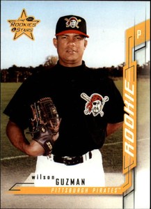 2001 (PIRATES) Leaf Rookies and Stars #101 Wilson Guzman RC