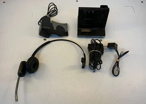 Plantronics W02 Base di Ricarica e Cuffia con Alimentatore, Sollevatore HL10  - Foto 1 di 11