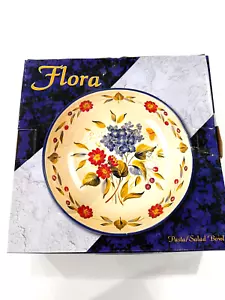 Pasta/Insalatiera Ripieno Pamela "Flora" Internazionale Certificato 13" #2312 NUOVO - Foto 1 di 9
