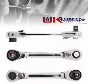 Mini 1/4inch Double Ended Quick Socket Ratchet Wrench Rod Screwdriver Bit ToolUK - Picture 1 of 10