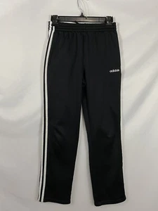 Adidas Boys Size L Black Pull-On Drawstring Straight Leg Jogging Pants - Picture 1 of 4
