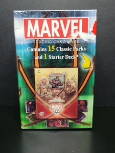 2006 Marvel Trading Card Game X-Men Vs. The Brotherhood 15 Packs + Starter Deck - Picture 1 of 3