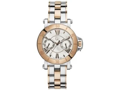 Guess Collection twoTone Silver/Rose Gold multifunction Women's Watch X74002L1S - Image 1 of 4