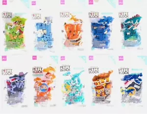 Daiso Petit Block Dinosaur Series Complete Set of 10 From Japan New - Picture 1 of 15