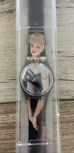 Swatch Watch LOLITA GM128 Original Case Vintage 1995 WORKING New Old Stock - Picture 1 of 13