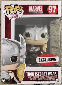 Funko Pop! Marvel Collector Corps Exclusive 97 Thor (Secret Wars), New Unopened - Picture 1 of 6