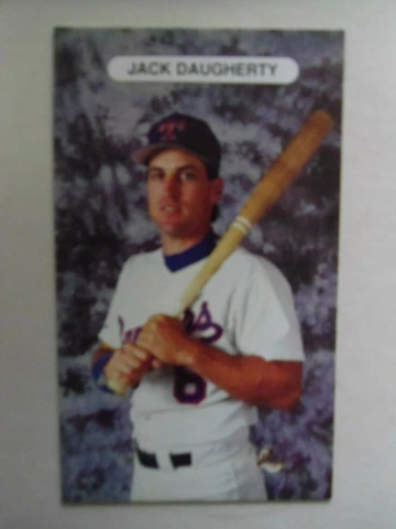 1992-93-TEXAS RANGERS-Jack Daugherty-POSTCARD Cover