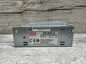 Mean Well SD-25A-5 AC/DC Power Supply Single-OUT 5V 5A 25W Medical   #S-49 - Picture 1 of 5