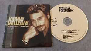 (JO-90) CD Johnny Hallyday  - Vivre pour le Meilleur