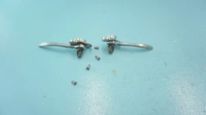 MERCEDES--BENZ   W113  230SL  250SL 280SL  ,SOFT HARD TOP HANDLE CHROME PAIR - Picture 1 of 12