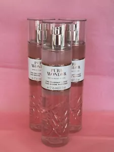 Bath and Body Works Pure Wonder Fragrance Body Mist x3 New - Picture 1 of 1