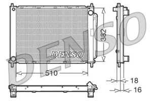 DENSO DRM23100 Cooler Module for RENAULT - Picture 1 of 6